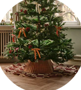 Juletræsfødder & Juletræstæpper